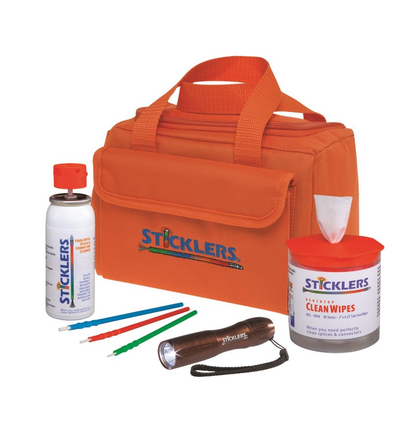 Sticklers MCC-FK03 Fiber Optic Cleaning Kit