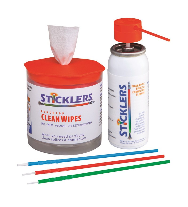 Sticklers Fiber Optic Cleaning Kit MCCFK03