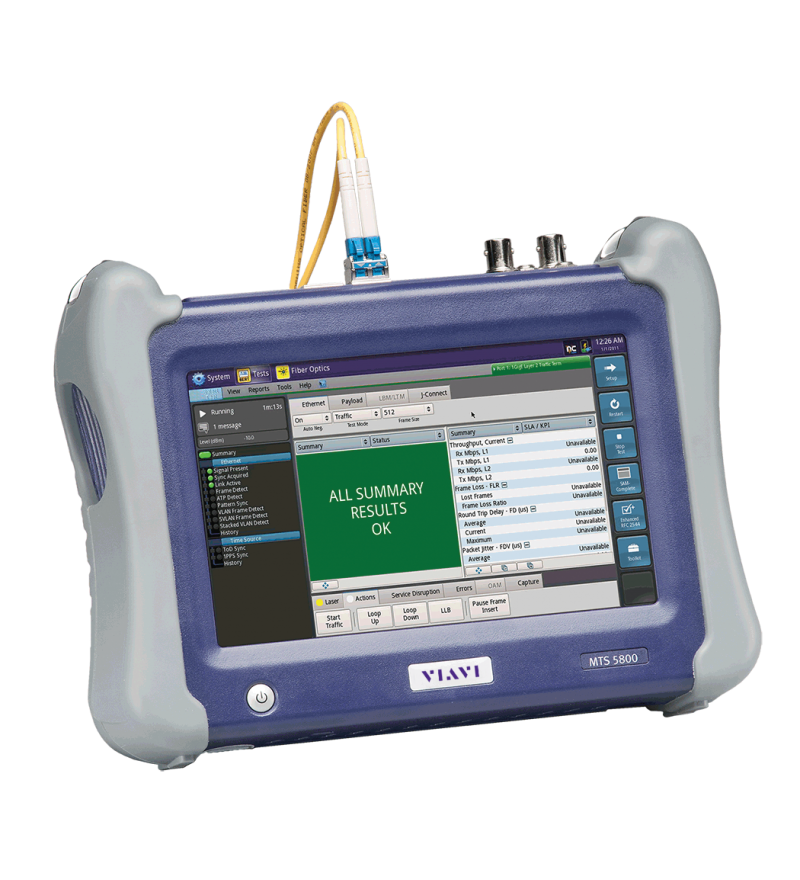 MTS-5800 - Handheld Network Tester