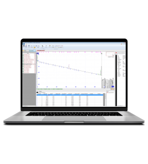 Logiciel de traitement des courbes VIAVI OFS 200