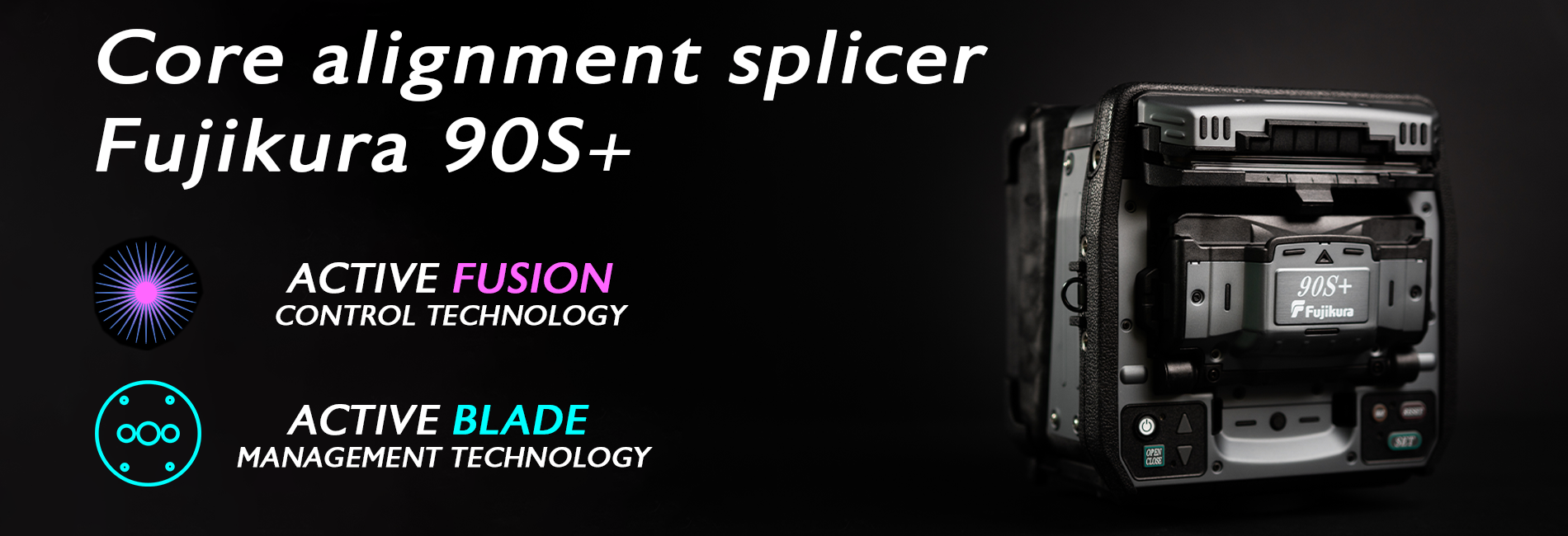 Fusion splicer 90S+